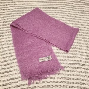 Mohair/wool scarf